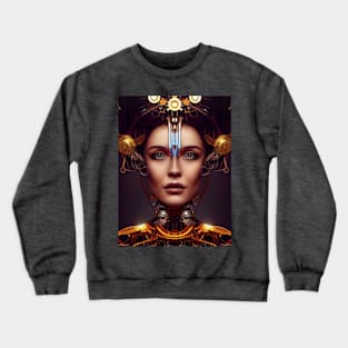 Robot Queen Crewneck Sweatshirt